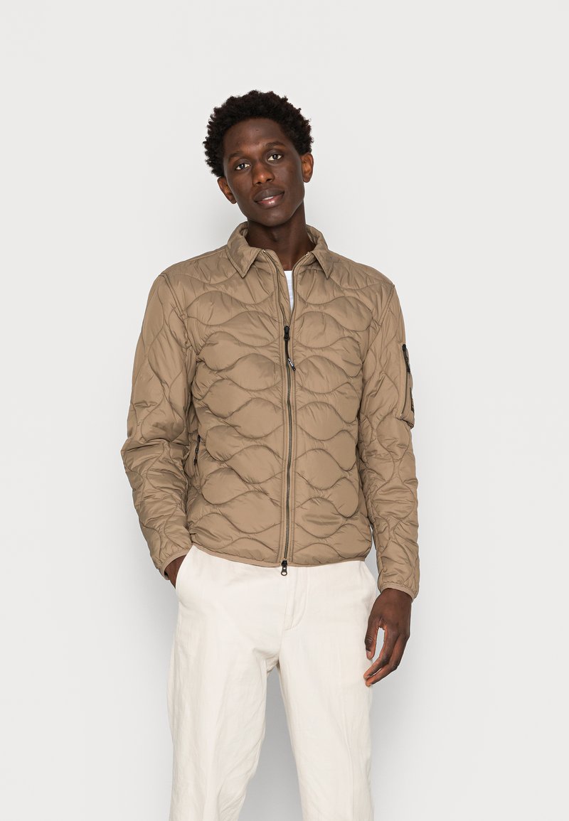 Replay JACKET Summer jacket dark sand/sand Zalando.de