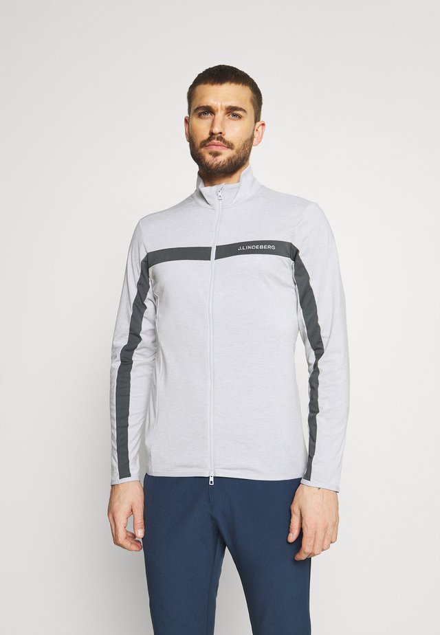 SEASONAL JARVIS - Träningsjacka - stone grey melange