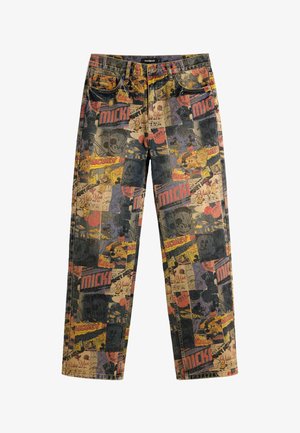 Desigual, MICKEY™ PRINTED JEANS - Relaxed fit jeans - gray