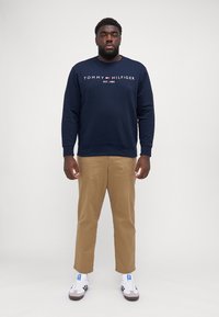 Tommy Hilfiger LOGO  - Sudadera - desert sky