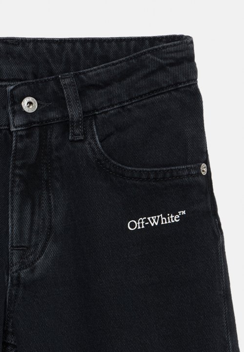 Off-White DIAG MARKER PANT UNISEX - Straight leg jeans - raw black — photo 3