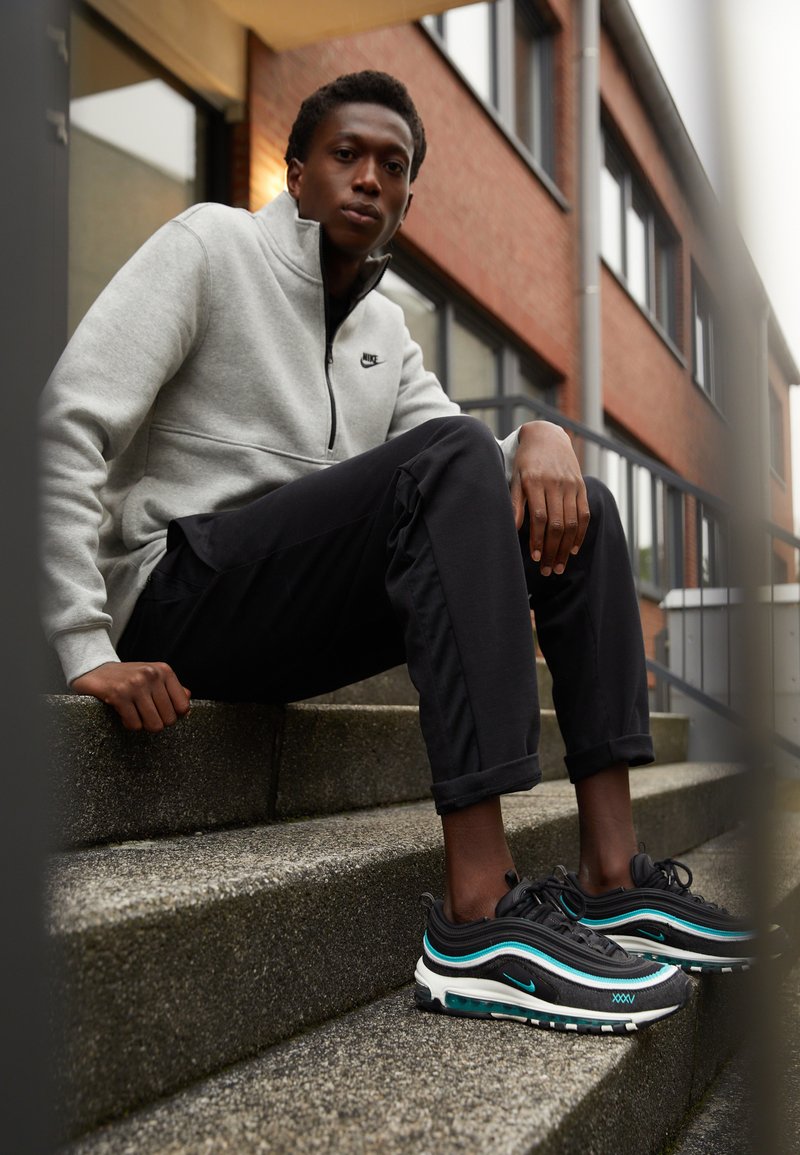 Sprong Nautisch variabel Nike Sportswear AIR MAX 97 SE - Sneakers laag - black/sport turquoise/summit  white/zwart - Zalando.nl