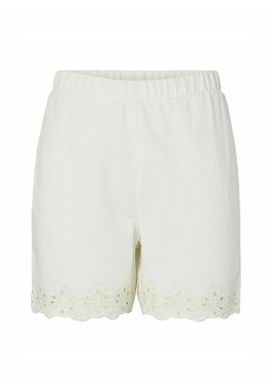 Pieces, PCCHILLI SUMMER HW BRODERI - Pantalones deportivos - cloud dancer