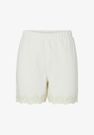 Pieces, PCCHILLI SUMMER HW BRODERI - Pantalones deportivos - cloud dancer