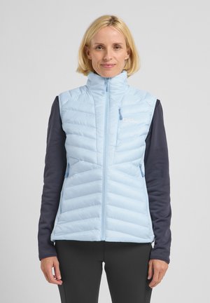 Jack Wolfskin ROUTEBURN PRO INS - Bodywarmer - ice blue
