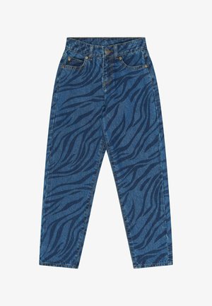 The New, TNVEOLA MOM FIT JEANS - Vaqueros boyfriend - medium blue denim aop