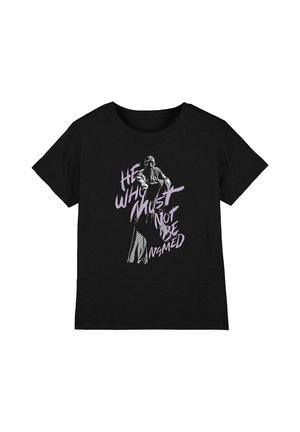 Harry Potter, HARRY POTTER DARK ARTS VOLDEMORT MUST NOT BE NAMED UNISEX - Print T-shirt - black