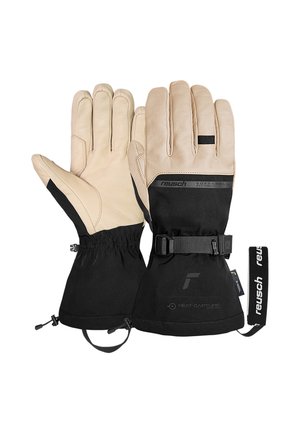 Fingerhandschuh -  tan black