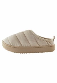 Next THINSULATE LINED QUILTED HARD SOLE STANDARD - Papuče - neutral