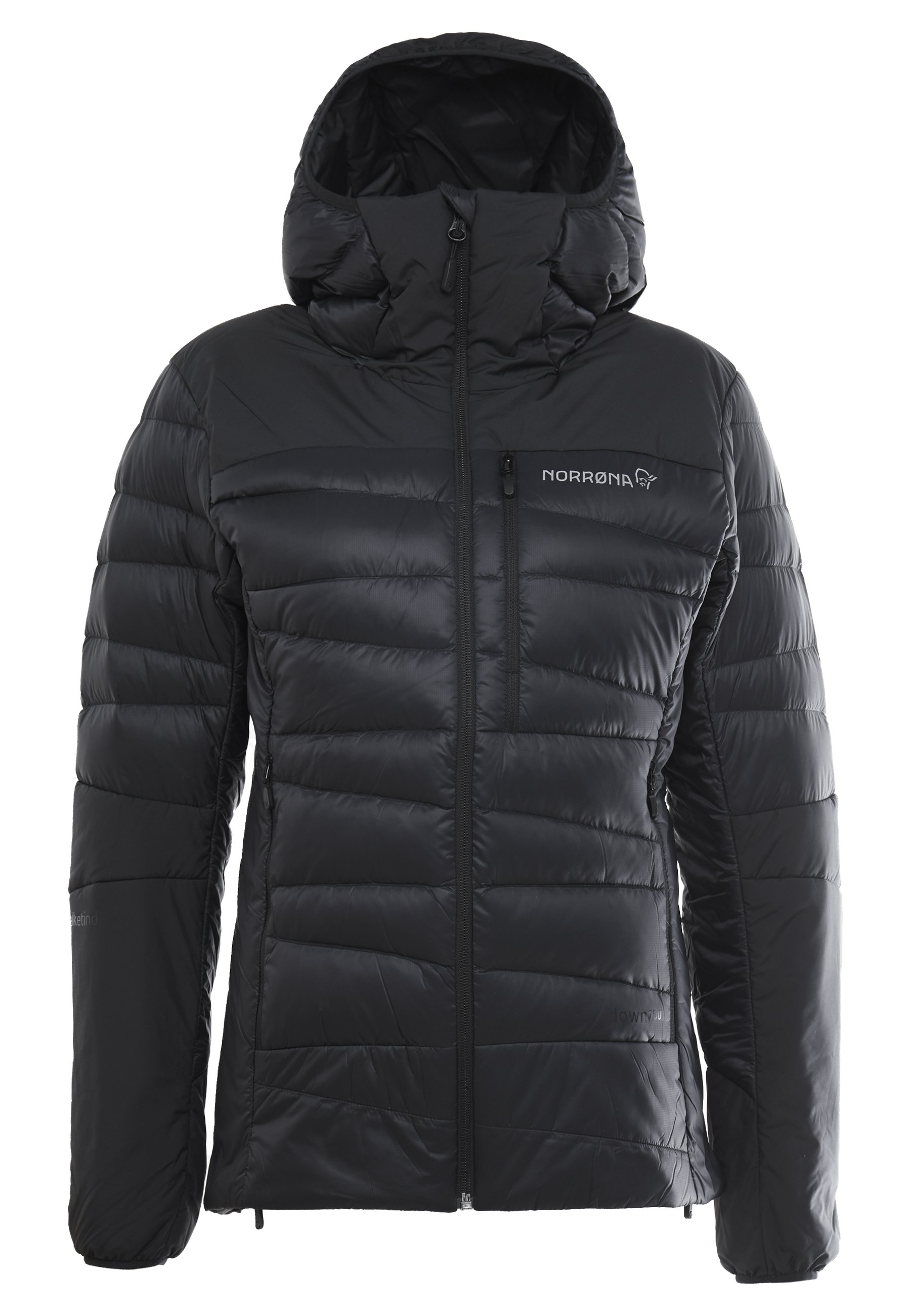 Norrøna FALKETIND HOOD JACKET Dunjakke arednalinrød Norrøna FALKETIND HOOD JACKET Dunjakke arednalinrød