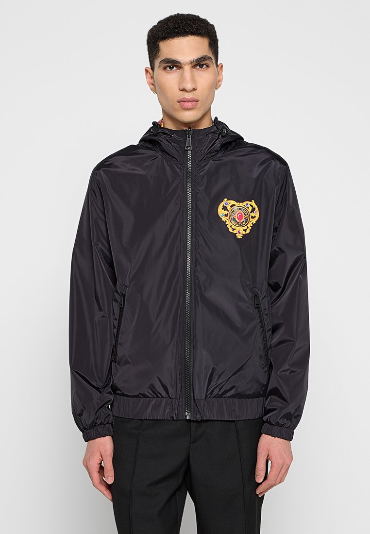 Versace Jeans Couture Lichte jas zwart Versace Jeans Couture Lichte jas zwart