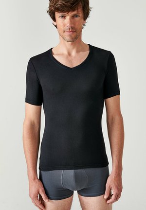 SENSITIVE COL V - Unterhemd/-shirt - noir