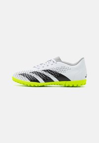 adidas Performance PREDATOR - Scarpe da calcio per terreni sintetici - footwear white/core black/lucid lemon