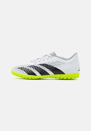 adidas Performance PREDATOR - Scarpe da calcio per terreni sintetici - footwear white/core black/lucid lemon
