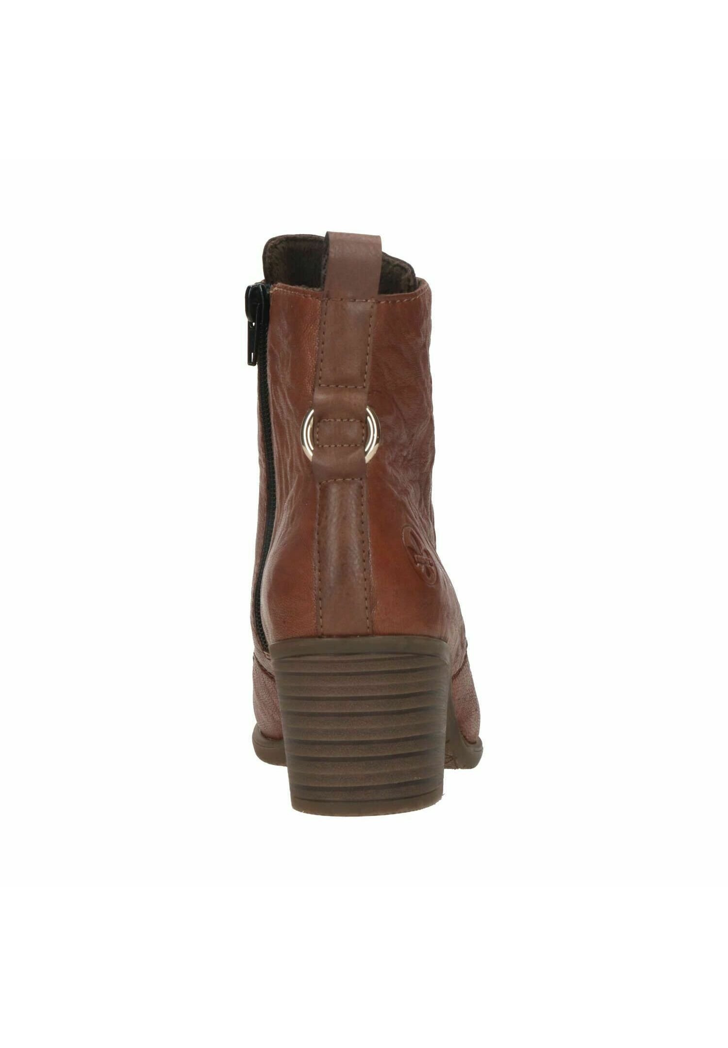 Botines Rieker Mujer Z9122 Con Cordones - Cuña 4.2 Cm, Caña 17 Cm, Material Sintético, Comodidad Anti-Estrés