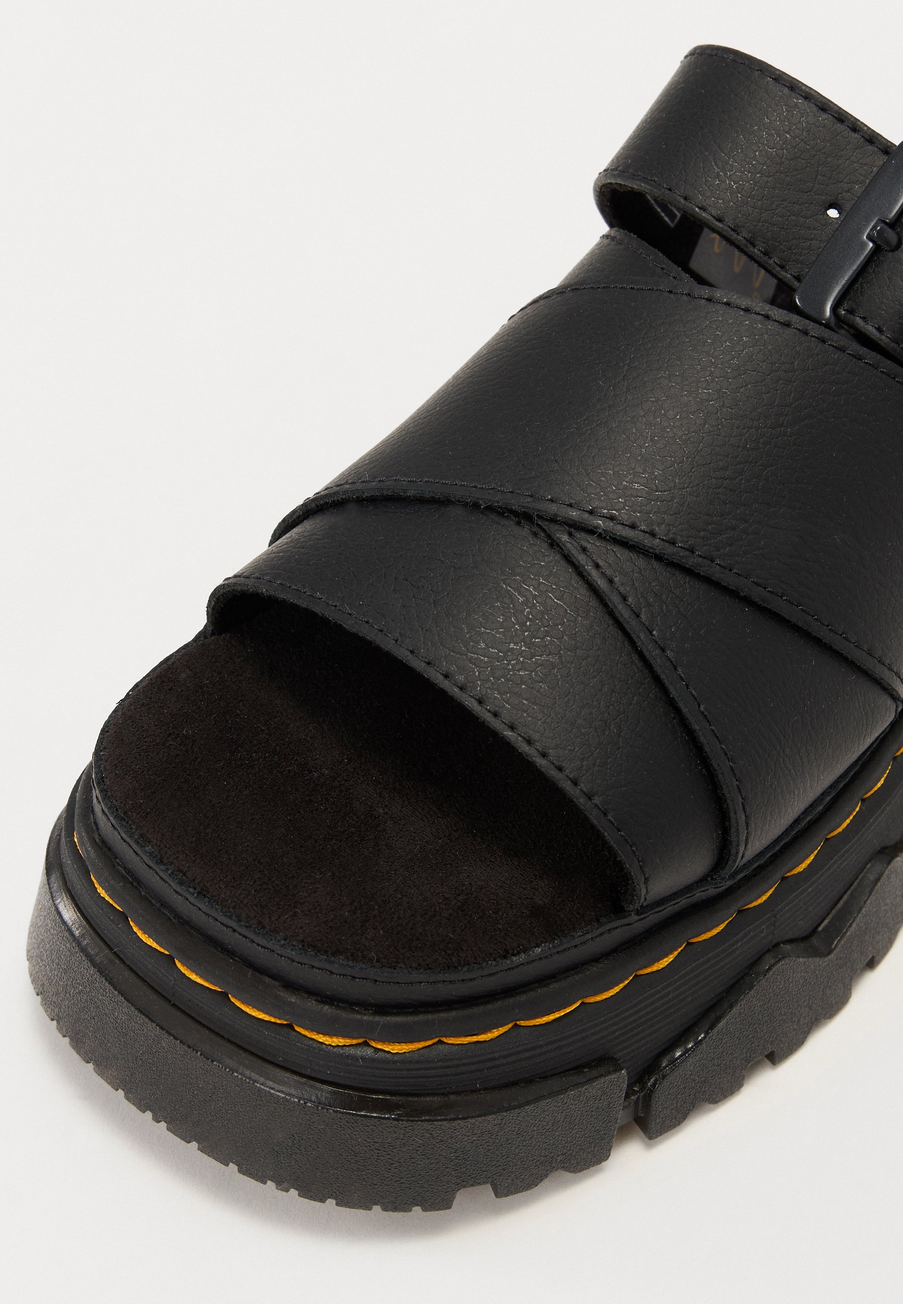 Dr. Martens MATTISON SLIDE - Sandalias con plataforma - black