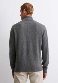 Marc O'Polo TROYER REGULAR - Strickpullover - graphite grey melange