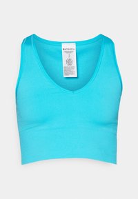 AURORA SEAMLESS CROP TANK - Top - bora bora blue