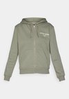 ESSENTIAL 1 ZIP HOODIE - Φούτερ με φερμουάρ - agave green
