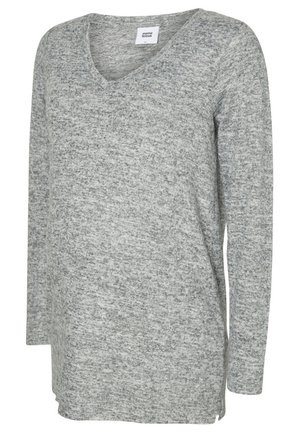 Strickpullover - light grey