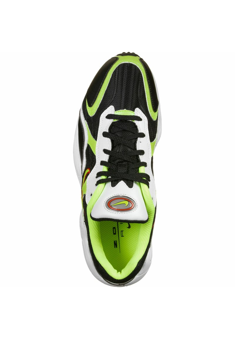 Nike Sportswear AIR ZOOM ALPHA - Tenisky - black/volt-habanero red-white