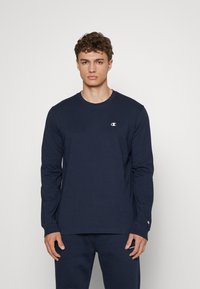 Champion - LONG SLEEVE - Top s dlouhým rukávem - dark blue Miniatura obrázku 1