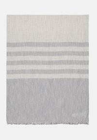 UNISEX - Scarf - anthracite/off-white