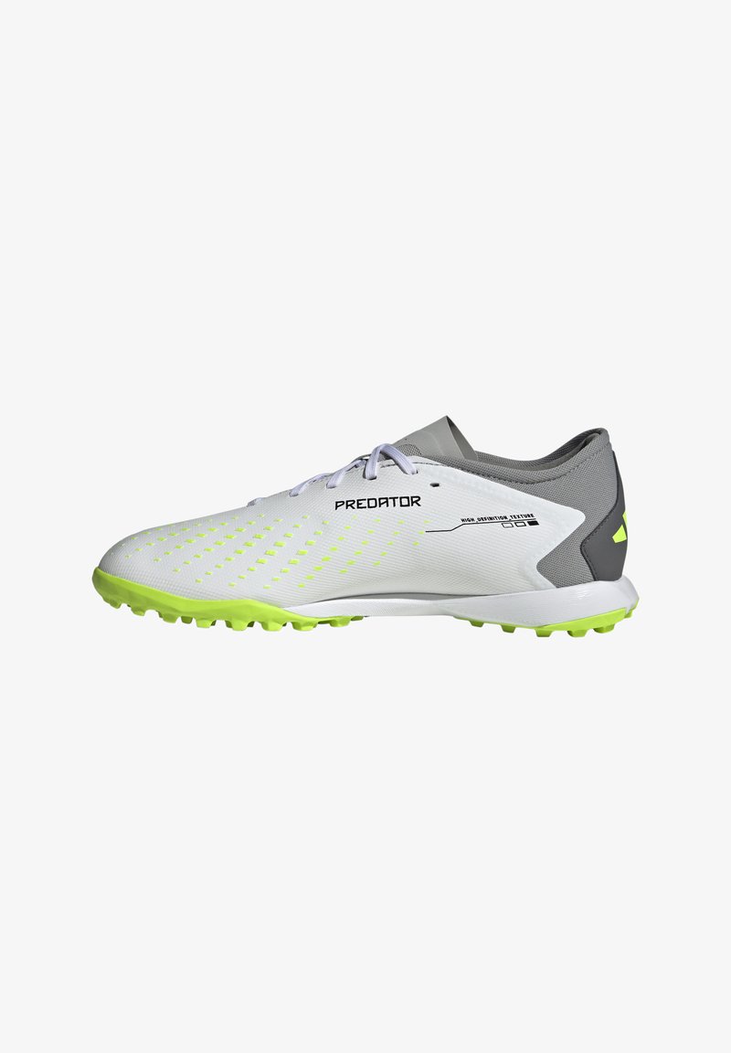 adidas Performance PREDATOR ACCURACY 3 - Rasen-Fußballschuhe - weissschwarzgelb