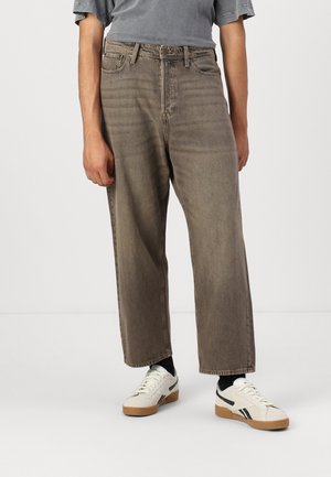 JJIRON JJORIGINAL BAGGY - Baggy Jeans - black denim