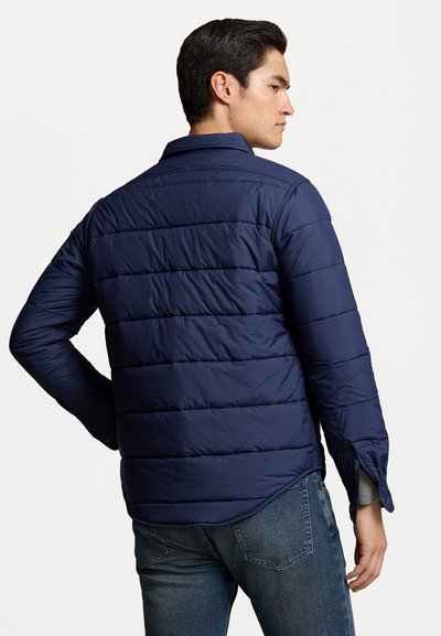 Polo Ralph Lauren QUILTED OVERSHIRT - Overgangsjakke - newport navy