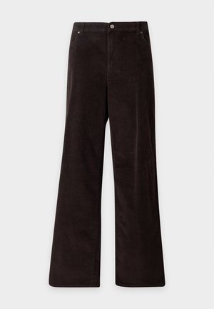 Vero Moda Curve, VMCTESSA PANTS - Παντελόνι - chocolate torte