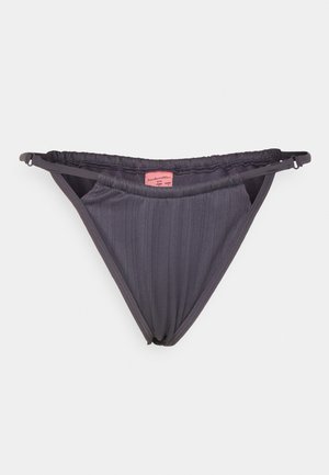 Hunkemöller LISBON HIGH LEG - Slip bikini - grey