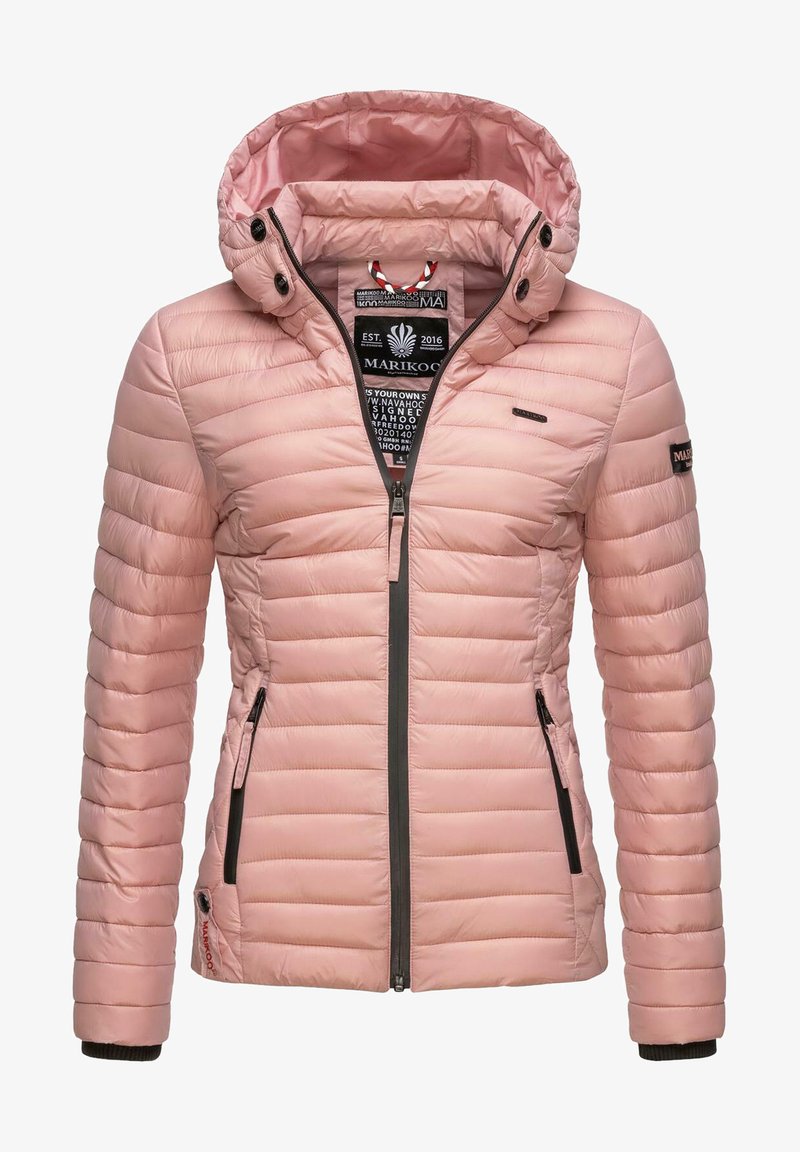 Marikoo SAMTPFOTE Light jacket powder rose/cognac Zalando
