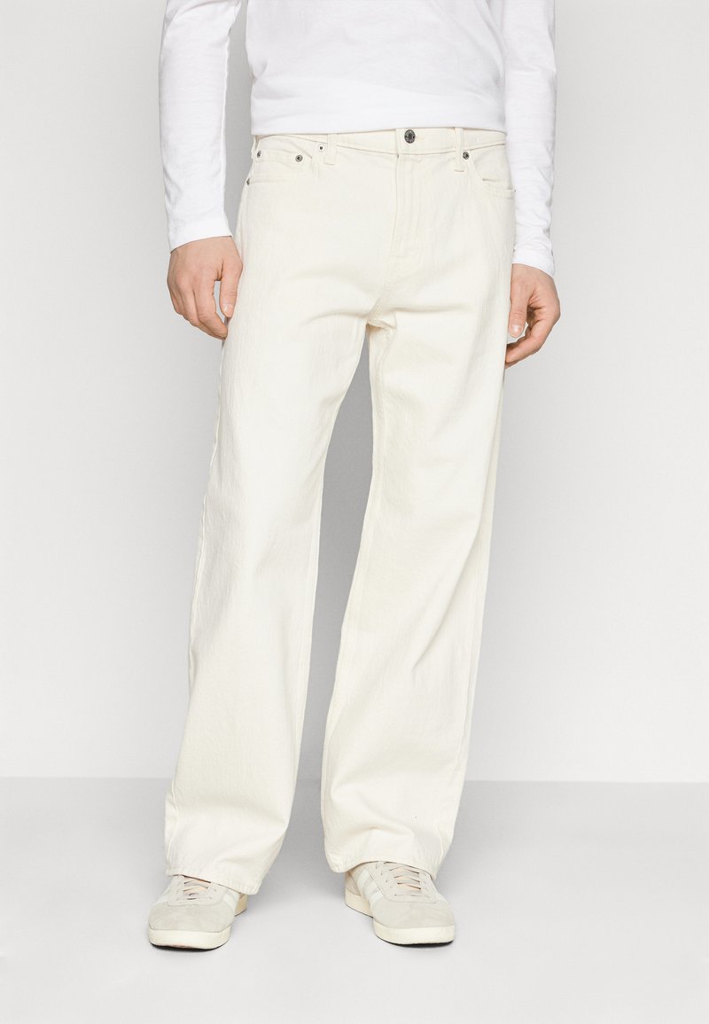 Hollister Co. SIGNATURE BAGGY Jeans Relaxed Fit ecru/offwhite