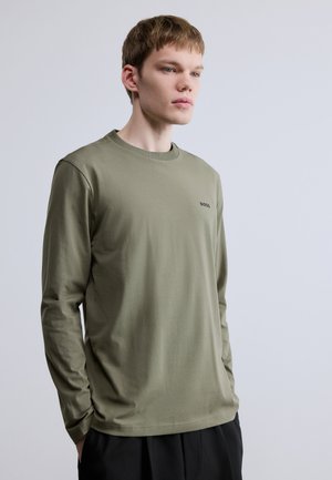 TEE LONG - Μπλούζα με μακριά μανίκια - dark beige