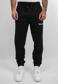 Dropsize - EMBO JOGGER - Pantalones deportivos - black Imagen en miniatura 1