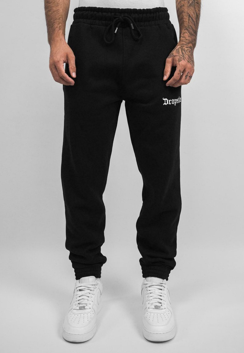 Dropsize - EMBO JOGGER - Teplákové kalhoty - black, Zvětšit