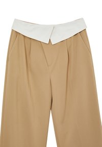 Calliope CON FASCIA ASIMMETRICA  - Stoffhose - beige