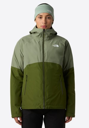 The North Face W DIABLO DYNAMIC ZIP-IN JACKET - Outdoorjacke - bark mist woodland gree