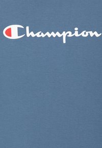 Champion ICONS CREWNECK CONTRAST LOGO UNISEX - Marškinėliai su spaudiniu - blue