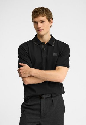 Polo Club, POLOSHIRT MAN BLOCK PORTOS POLO SHIRT SHORT SLEEVE LOOSE FIT - Polo - black
