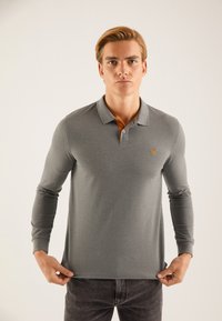 Pier One - Poloshirt - dark grey Miniatuurafbeelding 1