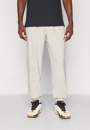 Pantaloni de trening - grey heather/white/black