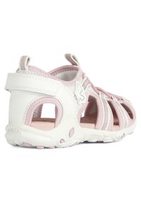 Geox J WHINBERRY G - Sandalias de senderismo - white pink