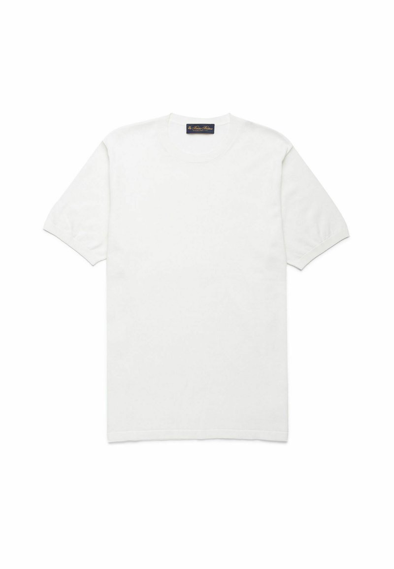 Brooks Brothers MAKÒ TShirt basic white/weiß Zalando.at