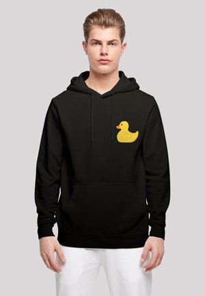 F4NT4STIC YELLOW RUBBER DUCK  - Kapuzenpullover - schwarz