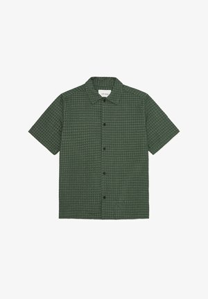 Les Deux, SEERSUCKER - Majica - pine green