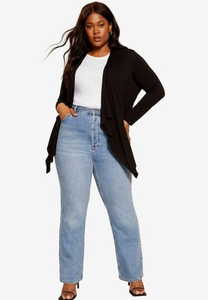 REGULAR FIT - WATERFALL  - Adīta jaka - black