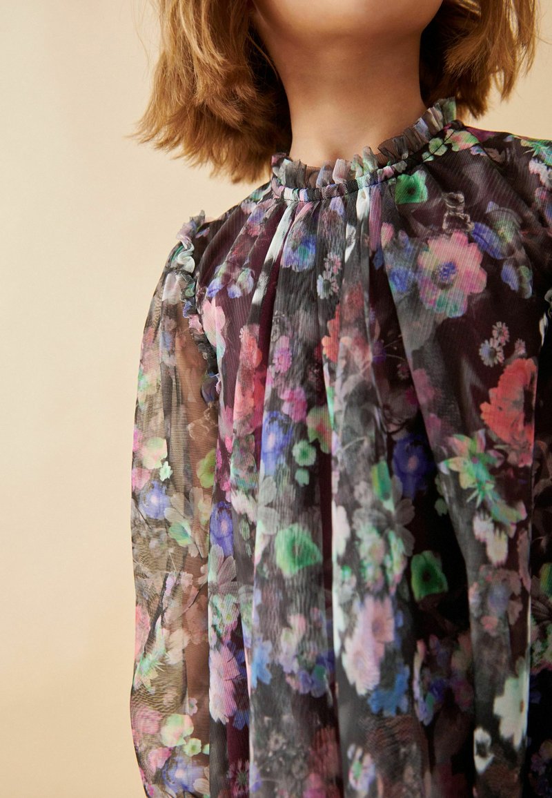 Next Denní šaty - black floral