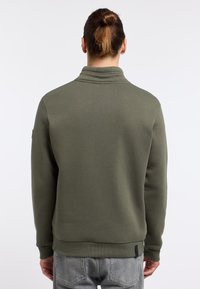 Ragwear Felpa con zip - dark olive